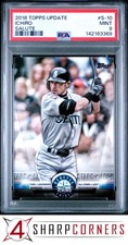 2018 TOPPS UPDATE SALUTE #S-10 ICHIRO SUZUKI HOF POP 1 PSA 9