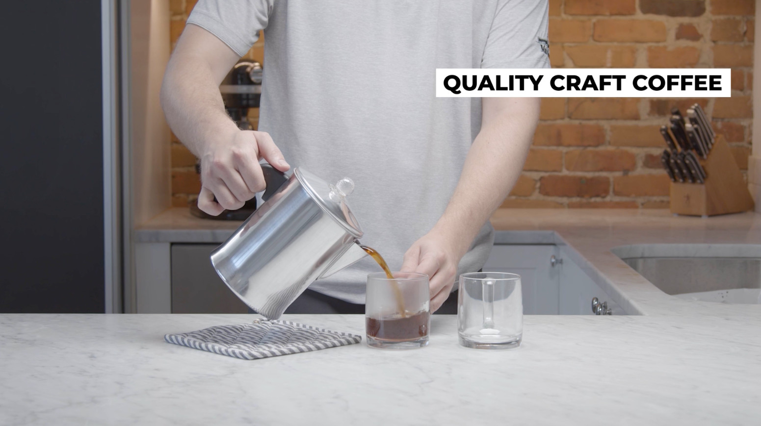 Durable 9-Cup Aluminum Stovetop Percolator Coffee Maker - Brew Fresh Coffee Silv