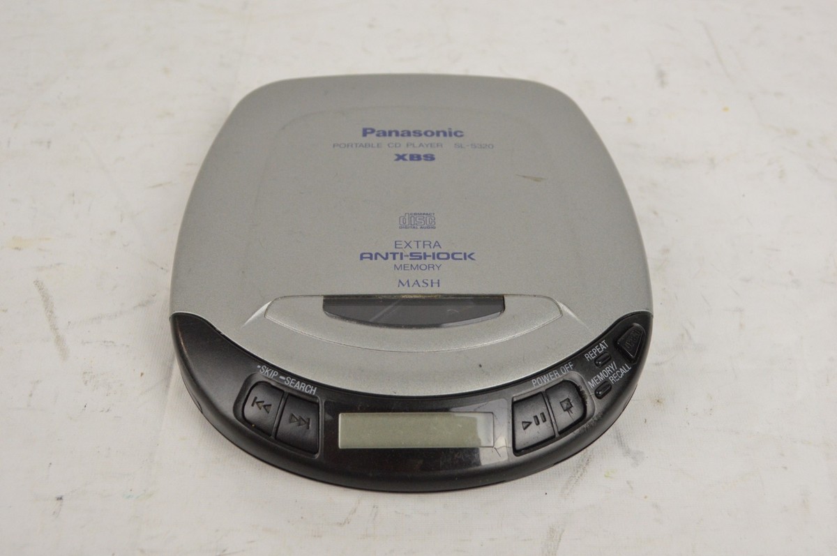 Panasonic SL-S320 XBS Portable CD Player 90s Japan Tested | eBay