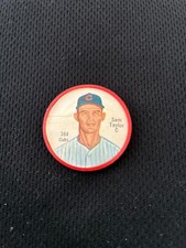 1962 SALADA SAM TAYLOR COIN #164 CHICAGO CUBS EX  BASEBALL CARD