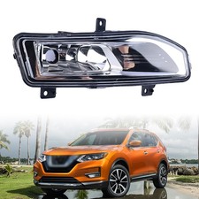 For 17-20 Nissan Rogue S SV SL Front Bumper Lamps Clear Lens Fog Lights LH