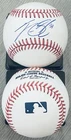 TYLER GLASNOW W/#31 LICENSED SIGNED MANFRED BASEBALL GUARANTEED BECKETT OR PSA