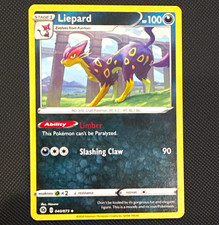 pokemon card Liepard 040/073 Darkness Ablaze Regular Uncommon EN 2020 HP 100