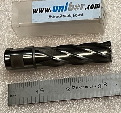 11/16'' X 2'' UNIBOR CNC COOLANT DRILL, NEW, 5 FLUTE