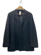COMME des GARCONS HOMME Tailored Jacket M Cotton Black Solid HJ 02019M