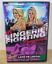 Lingerie Fighting Championships: Lace Vs Leather, DVD - NTSC New & Sealed