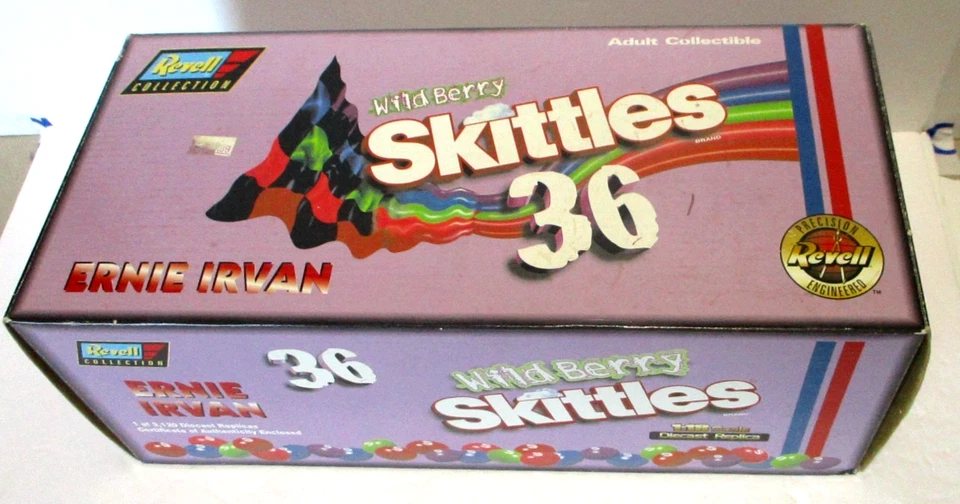 Revell 1:18 Scale Diecast Car #36 Ernie Irvan 1998 Pontiac Skittles Wild Berry - Image 3 of 4