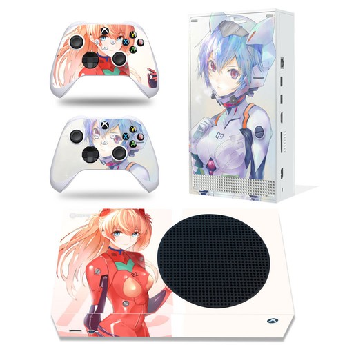 Game Machine Sticker Anime Girl Cartoon Colorful Cool For Xbox Series S Skin - Picture 9 of 33