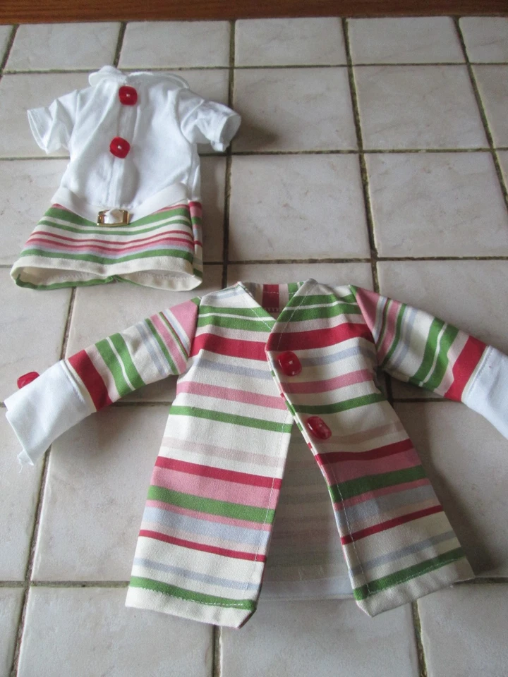 copie de la tenue Fantasia pour poupée furga alta moda, neuve, (no doll) - Photo 4/4