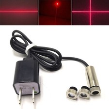 Red Dot Line Cross 650nm 100mW Focusable Laser Diode Module USB Power Supplied