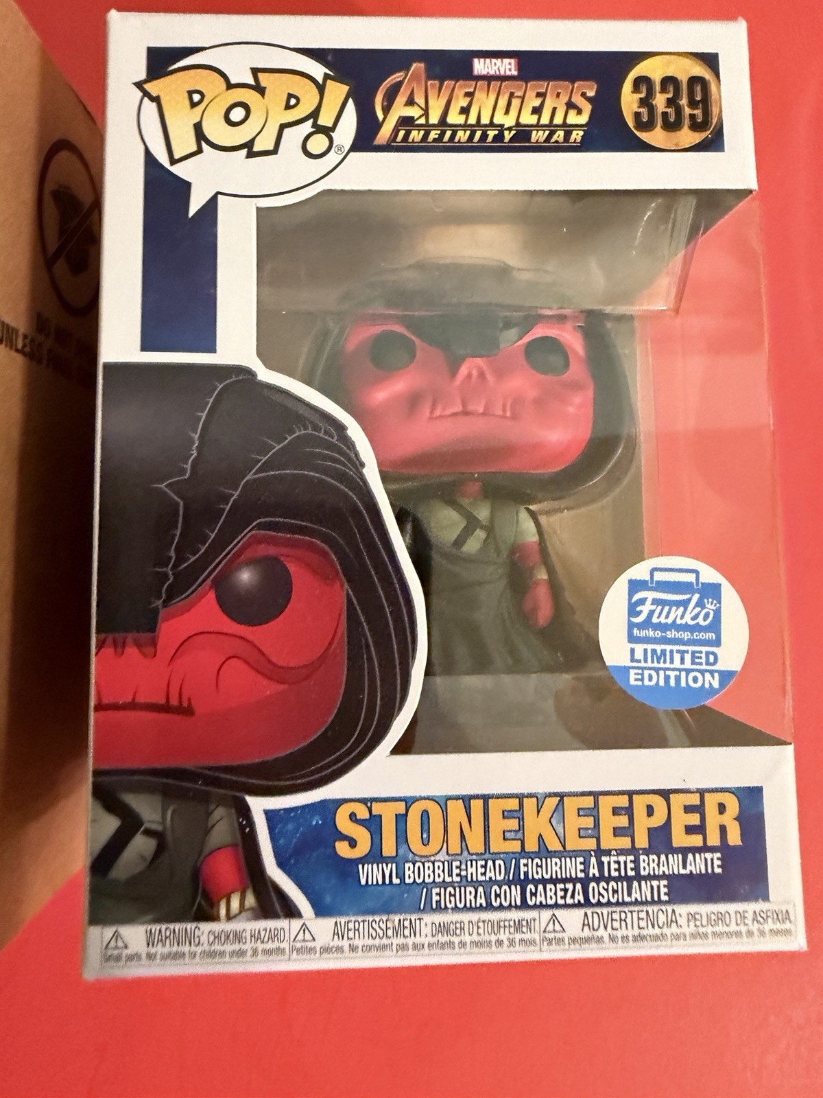 Funko Pop! Marvel Avengers Infinity War LIMITED EDITION - Stonekeeper 339