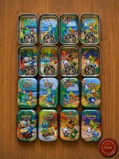 Pokémon Célébrations 25 ans – Lot complet de 8 mini-tins + 8 pièces Pikachu
