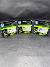 Genuine HP 902XL 3PK Ink Cartridges Box OfficeJet Pro 6954 6968 EXP 2024