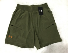 Under Armour Men's Size S Marine OD Green 7" Fitted Tac Training Shorts 75 NWT