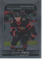 Rookie Shane Pinto 2021-22 O-Pee-Chee Platinum #212 Ottawa Senators