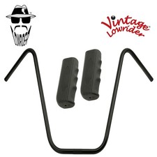 Original Lowrider 19" 22.2 Ape Handlebar Black Custom 120mm Grip Solid/Black