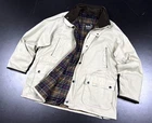 Men's BARBOUR FREEDOM ENDURANCE Waterproof Beige Casual Hunting Jacket Size XL