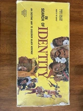 Vintage In Search of Identity Black Heritage Board Game Identity 1984