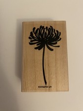 New Stampin Up Flower Wood Mounted Rubber Stamp RS89