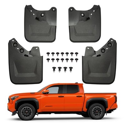 Mud Flaps Splash Guards Fit for Toyota Tacoma 2024-2026, 4PCS No Drilling Pic...