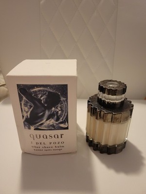 Quasar J Del Pozo After Shave Balm 4.3oz 125ml Rare Discontinued 