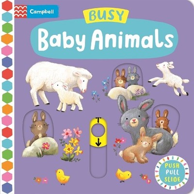 Ag Jatkowska Busy Baby Animals (Kartonbuch) Campbell Busy Books