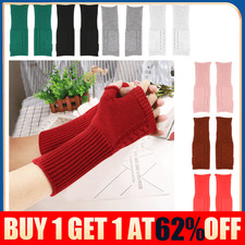Factory Seconds Cashmere Fingerless Gloves From Turtle Doves Multi-color Winter~