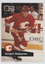 1991-92 Pro Set Sergei Makarov #39 HOF 17fc