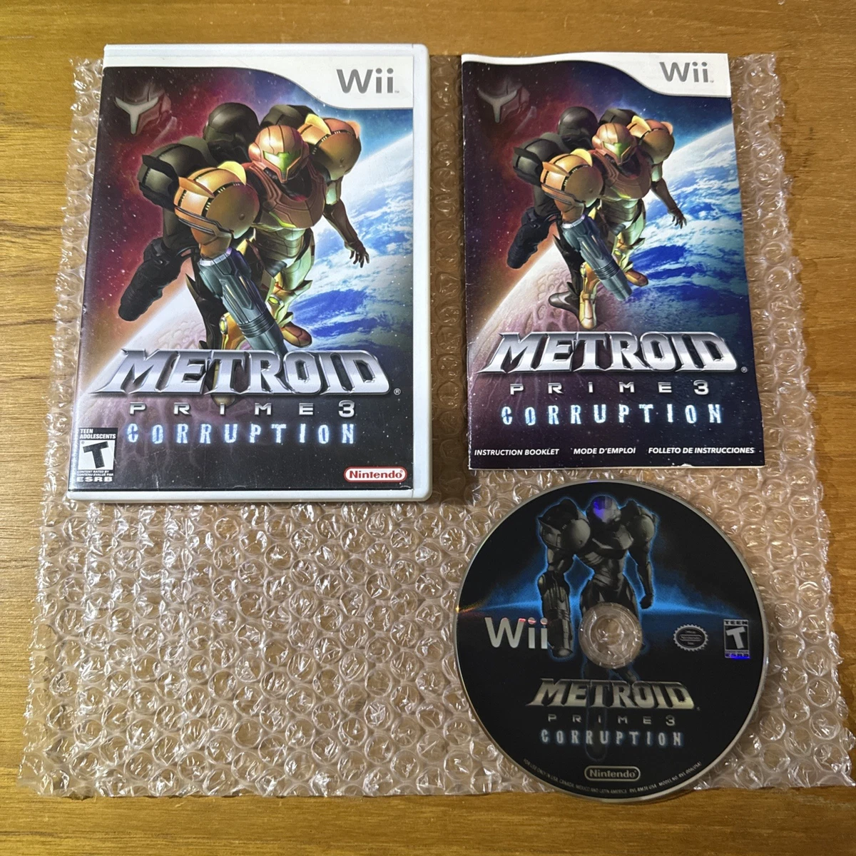 Metroid Prime 3: Corruption Nintendo Video Games for sale | eBay