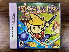 Drawn To Life: The Next Chapter (Nintendo DS, 2009) Complete With Manual