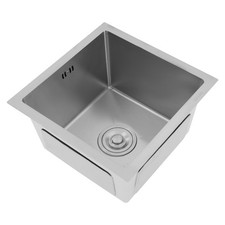 Silver Modern Kitchen Sink, Sink, Multifunctional Stainless Steel Sink US