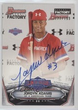 2017 Bowman Draft Under Armour All-America Game 122/199 Jordyn Adams Auto 0c6