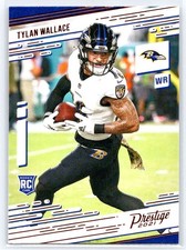 2021 Panini Chronicles Prestige #225 Tylan Wallace Prestige Rookies Update