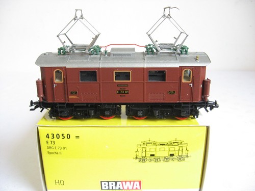BW132* BRAWA H0 43050 = E-Lok BR E 73 01 DRG Vollmetall Ep. II OVP TOP DSS | Zustand: Gebraucht