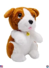 Charming 9-Inch Ultra Soft Shar-Pei Puppy Plush Toy - Perfect Gift for Kids &