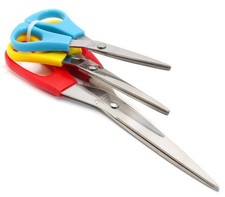 IKEA Set of 3 Scissors Brand New Craft Office Household Cutting Tools 5"/ 6" /8"