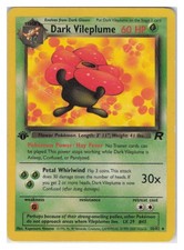 Dark Vileplume (30) 1st Edition Rare Team Rocket 30/82 NM on eBay