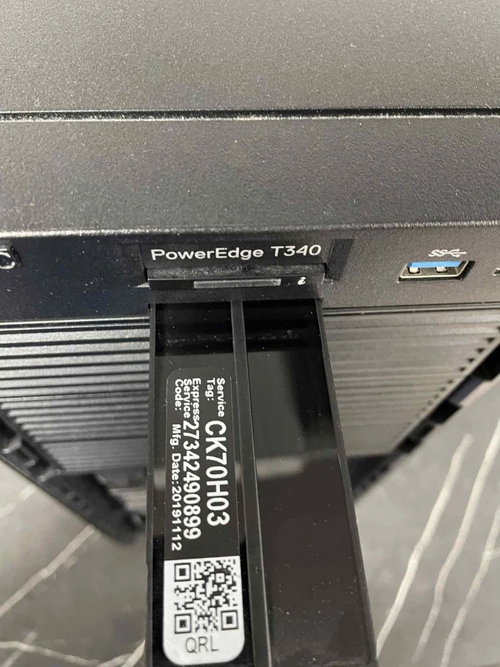 Dell PowerEdge T340 8-Bay Server - Xeon E-2126G 3.3GHz 24GB RAM No Drives/OS - Image 2 of 4