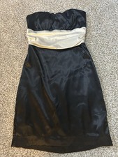 B Darlin Black & Ivory Evening Dress