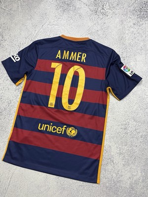 Nike FC Barcelona 2015/2016 Soccer Jersey Football Shirt Rare