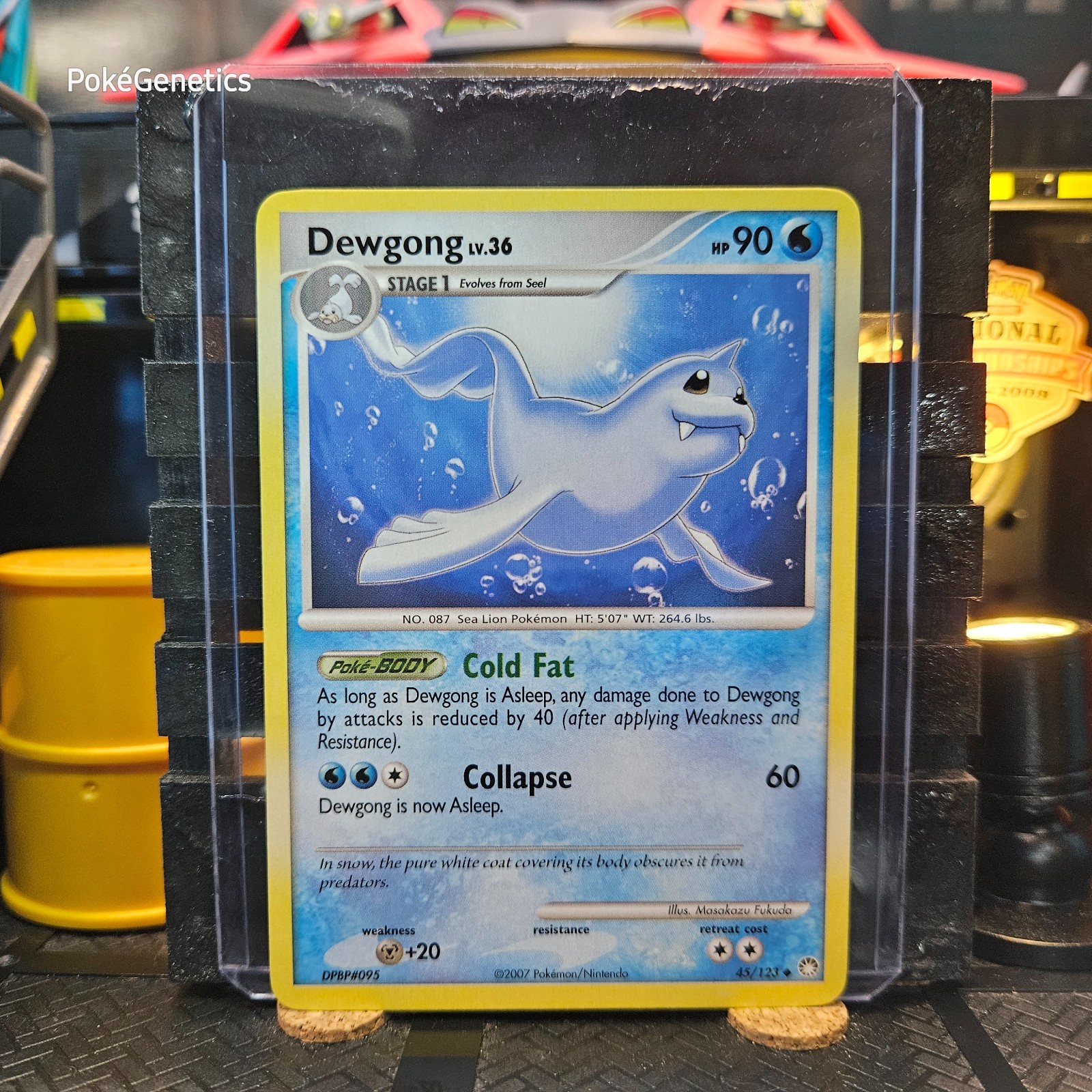Dewgong Mysterious Treasures Pokémon TCG 45/123 Diamond & Pearl Uncommon