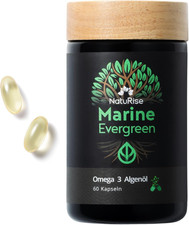 Naturise  Omega 3 Kapseln Vegan   1440Mg Alge...