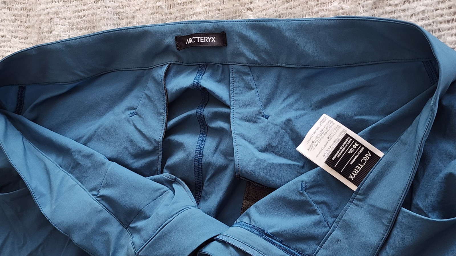 Arc'teryx Konseal Lightweight Men's Teal Nylon/Elastane Long Pants 36/34 NWOT image 8