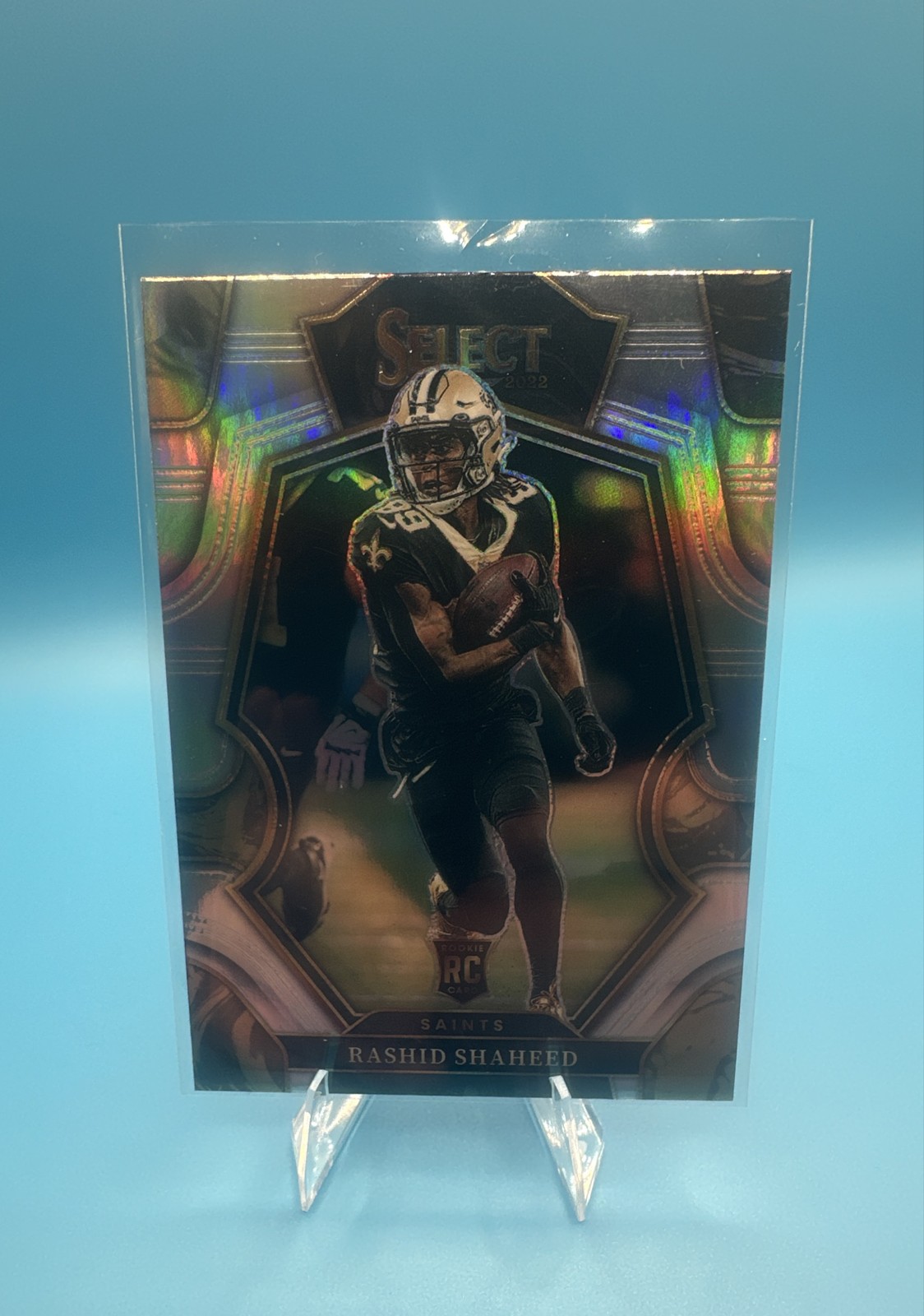 2022 Panini Select - Premier Level Rashid Shaheed #172 Silver Prizm (RC)