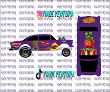 9 Rat Fink V2 164 55 Gasser White Toner Universal Waterslide Decal For Hot