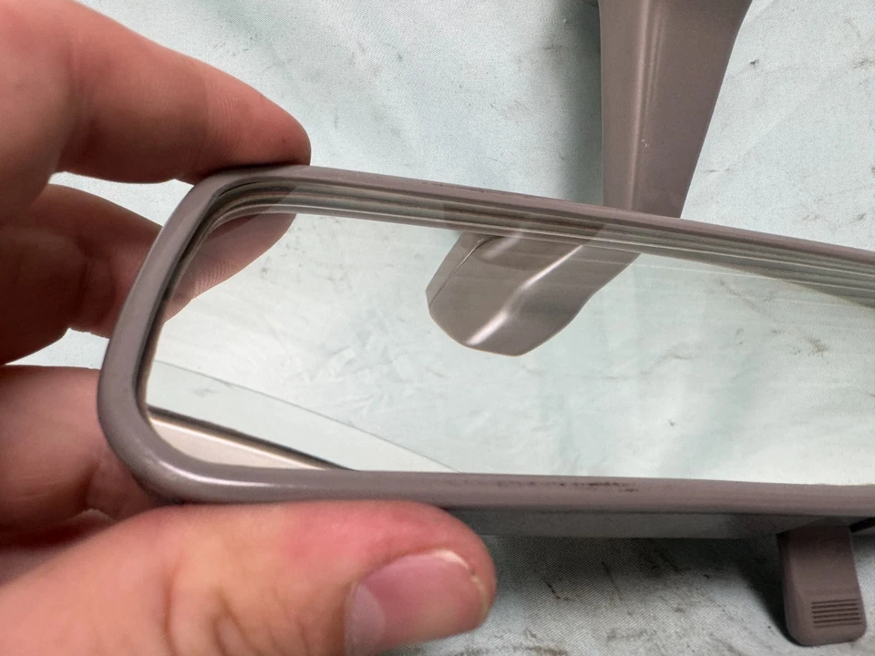 96 Isuzu Trooper Inside Interior Rear View Mirror Gray Grey Factory OEM - Image 2 of 4