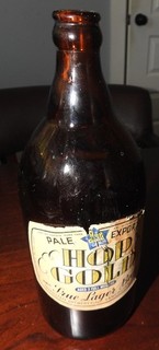 Rare 1 Quart Hop Gold Beer Bottle Vancouver Washington Pale Export Irtp