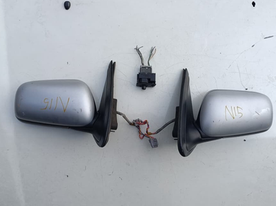 #ad JDM NISSAN PULSAR JN15 FN15 POWER FOLDING SIDE MIRROR SET OEM TESTED $165.00