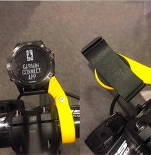 Bike Mount For Garmin Fenix 5 And 5+, fits to a standard quarter turn mount