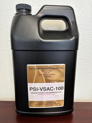 R-590 Replacement BUSCH VACUUM PUMP Oil 1 Gallon *OEM EQUIVALENT* # PSI-VSAC-100